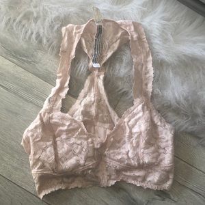 Light Pink Bralette - Free People - Worn once!